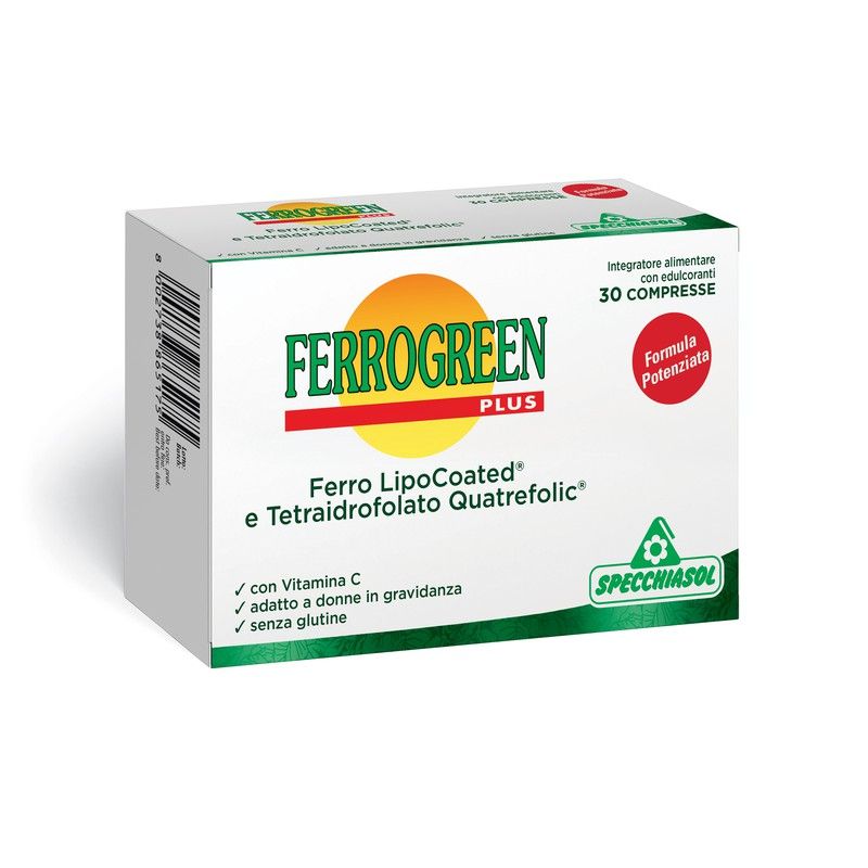 Ferrogreen Plus 30 Comp 653341 Suplements — Ananda Bio