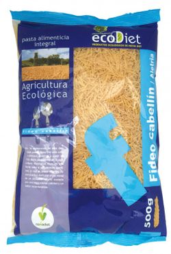 Fideos Cabellin Integrales Ecodiet 500 G