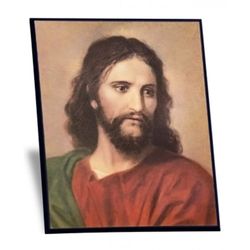 Foto Gran Jesucrist Amb Suport De Fusta