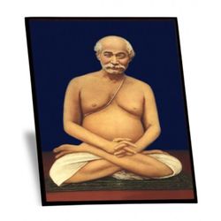 Foto Gran Lahiri Mahasaya Amb Suport De Fusta