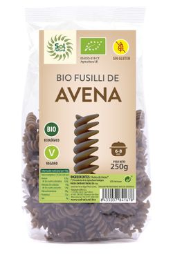 Fusilli D'Avena S/Gluten Bio 250 G