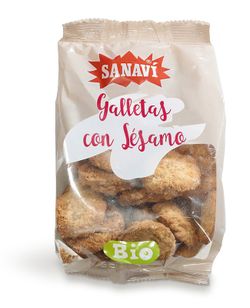 Galletas Con Sesamo 250 G
