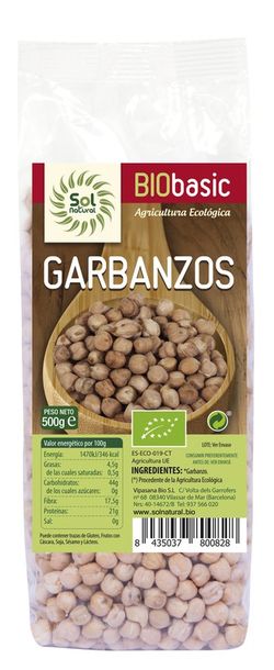 Garbanzos Bio 500 G
