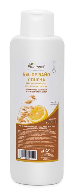 Gel De Baño Avena Y Limon