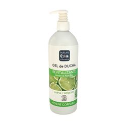 Gel ducha revitalizante limon & aloe bio 740ml