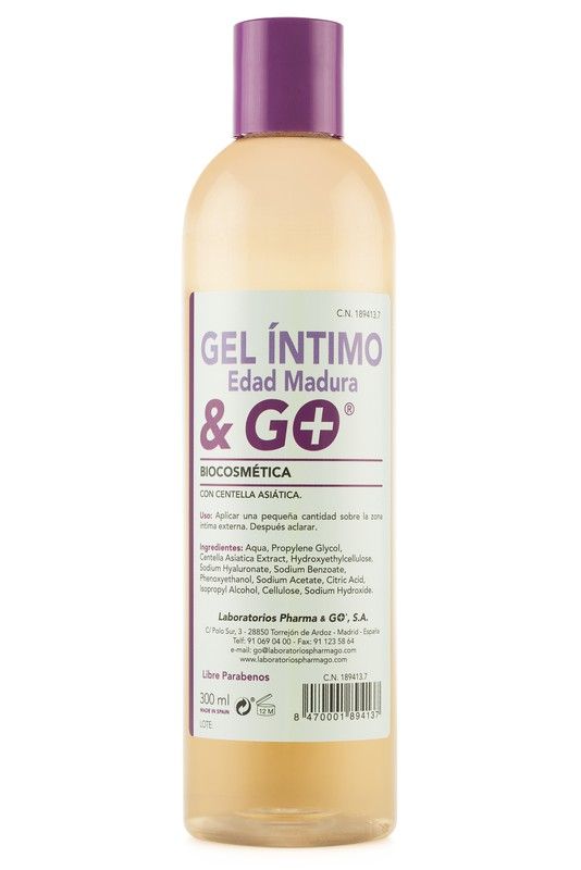 Gel Intimo Edad Madura & Go 300 Ml