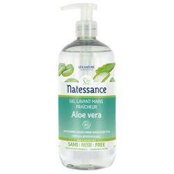 Gel Limpiador Manos Aloe Vera Natessance 500 Ml