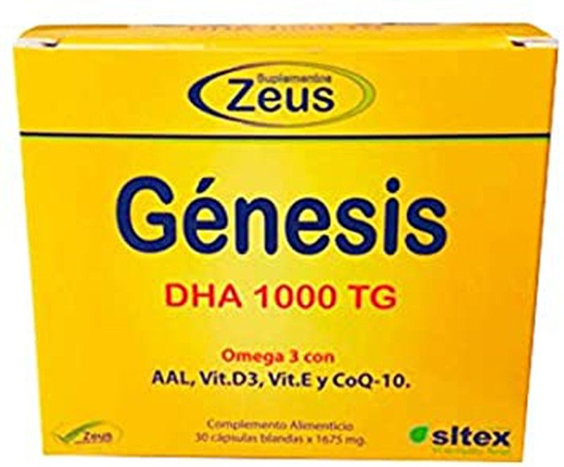 Genesis Dha Tg 1000- Omega-3 (120 Caps) — Ananda Bio