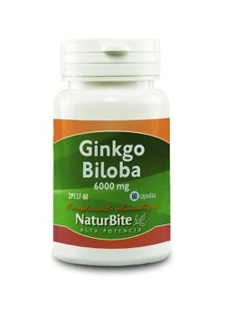 Ginkgo Biloba 6000 Mg 60 Tabs