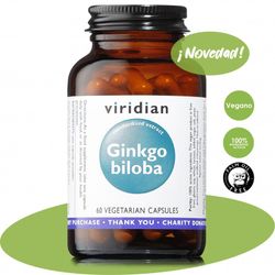 Ginkgo Biloba Ext. Estandarditzat De Fulla 60 Vcaps
