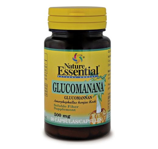 Glucomanana 500 Mg 50 Caps