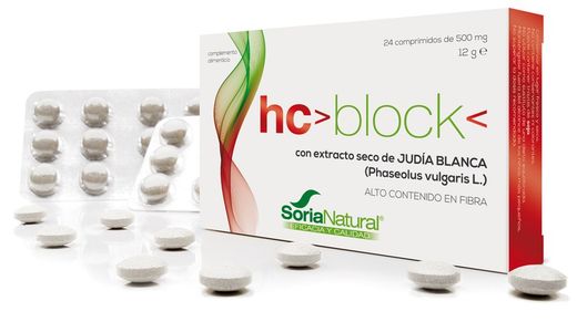Hc Block 500mg X 24 Comprimidos Soria Natural