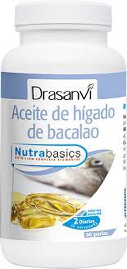 Higado De Bacalao 90 Caps Nutrabasicos