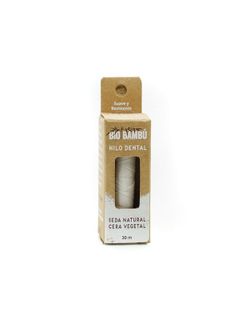 Hilo Dental Seda Natural Con Cera Vegetal 30 Metro