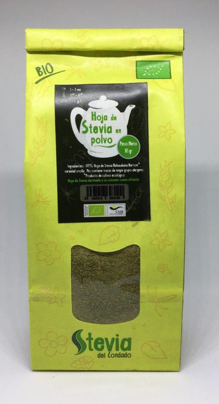 Hoja En Polvo De Stevia Bio 80 Gr