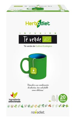 Infu.Te Verde Ecodiet 20 Filtros
