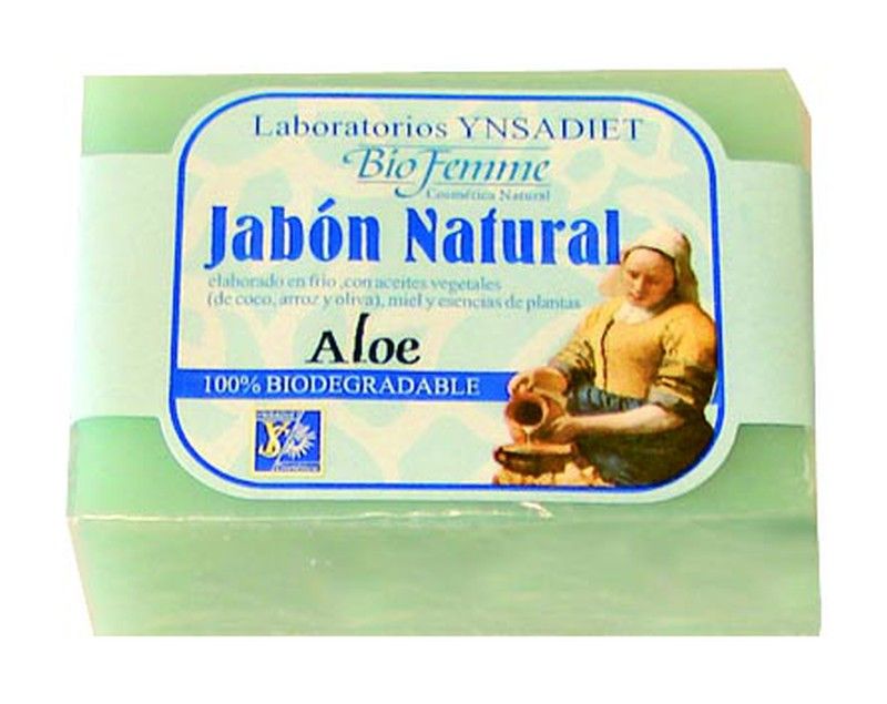 Jabon Natural Aloe Vera 100 Gr