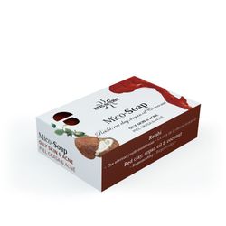 Jabon Reishi Argan Arcilla Roja Y Coco Hifas Da Terra