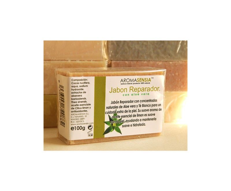 Jabon Rnuarador Aloe & Te Blanco 100g