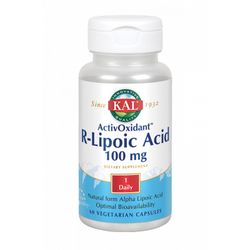 KAL R-Lipoic Acid 100mg 60vcap