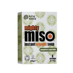 King Soba Sopa Miso Carbassa 6sob