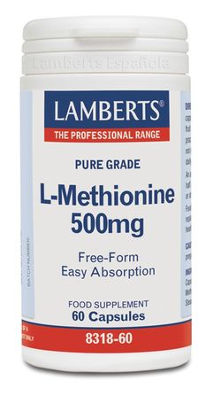 L-Metionina 500 Mg 60 Caps