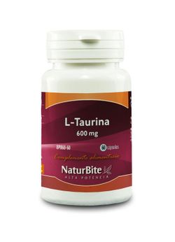 L-Taurina 600 Mg 60 Caps
