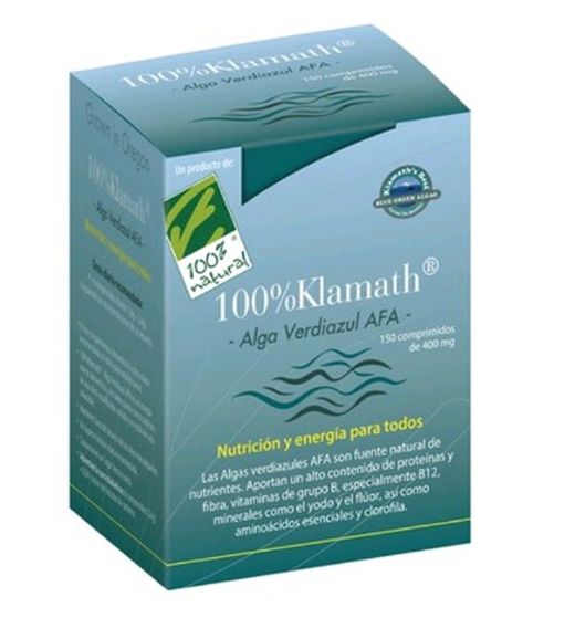 Alga Klamath (Alga Verdiazul Afa) 150 Comprimidos Algas Del Lago Klamath Regenex Cien Por Cien Natural
