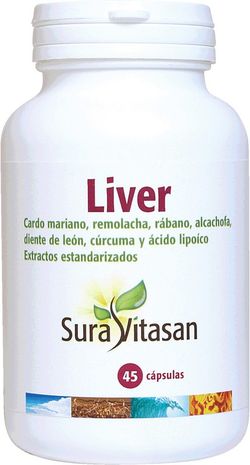 Liver 725 Mg 45 cápsulas