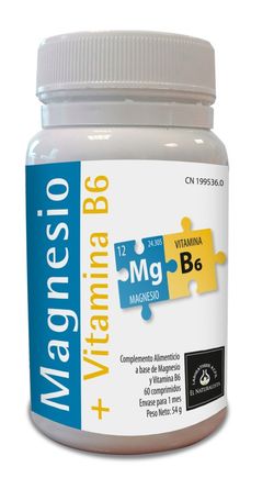 Magnesio + Vitamina B6 60 Comp