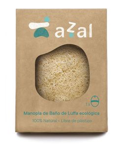 Manopla Corporal De Luffa Ovalada Amb Nansa