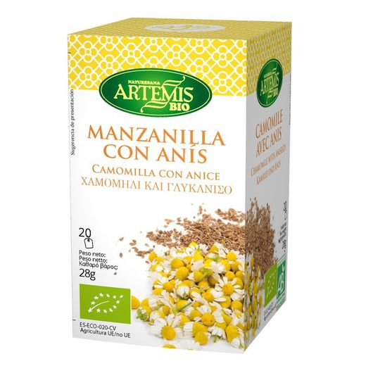 Camamilla Amb Anis Eco 20 Filtres