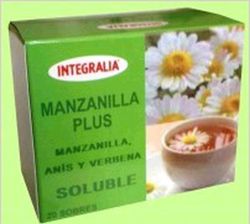 Manzanilla Plus Soluble 20 Sobres