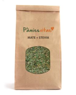 MATE + STEVIA - Ilex paraguariensis + Stevia rebaudiana Bolsa 120 g