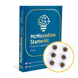 McMicrodose Starterkit Trufas Psilocybe Mexicana 6 x 1g