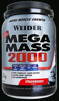 Mega Mass 4000 Fresa Bag Nueva Formula 4 Kg