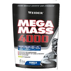 Mega Mass 4000 Vainilla Bag Nueva Formula4 Kg