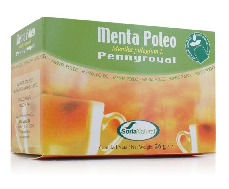 Menta-Poleo Infusión Caja 20 Filtros Soria Natural