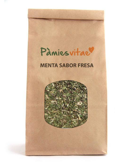MENTA SABOR FRESA - Mentha sp Bolsa 100 g