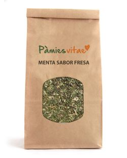 MENTA SABOR FRESA - Mentha sp Bolsa 100 g