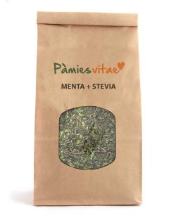 MENTA + STEVIA - Mentha piperita + Stevia rebaudiana Bolsa 120 g