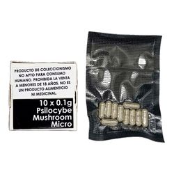 MEXICAN PALENQUE PSILOCIBINA 0.1GR 10VCAP