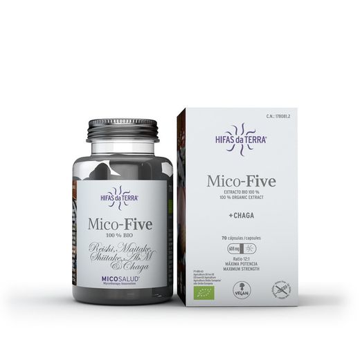 Mico Five 70 Cápsulas Hifas Da Terra