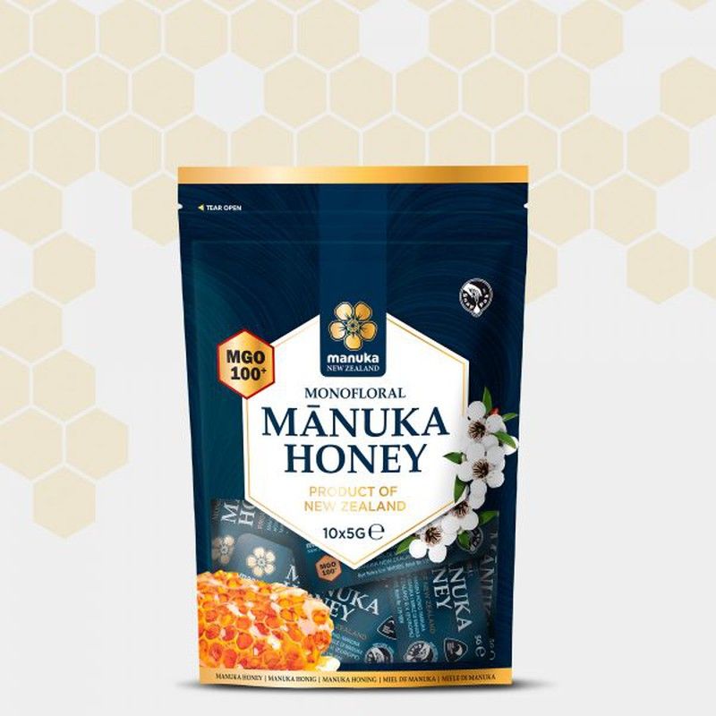 Miel De Manuka Monofloral Mgo 100+ (10x5g) Monodos
