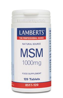 Msm 1000 Mg 120 Tabs