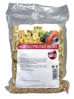 Muesli Frutas Rojas 800 Gr