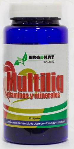 Multiliq - Multivitaminico  30 Caps