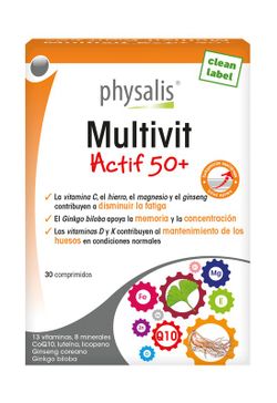 Multivit Actif 50+ 30 Comp