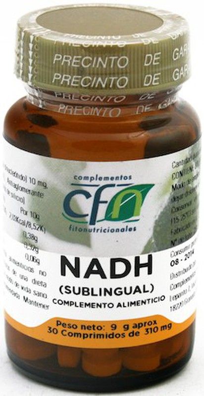 Nadh 310 Mg 30 Comprimidos Sublinguales