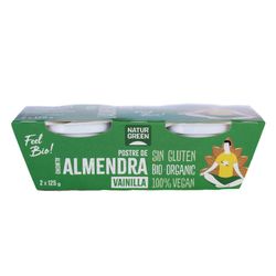 Naturgreen Almendras Bio Vainilla 2 X 125 Gr